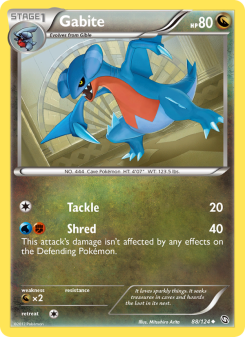 Gabite - pokemon TCG Card