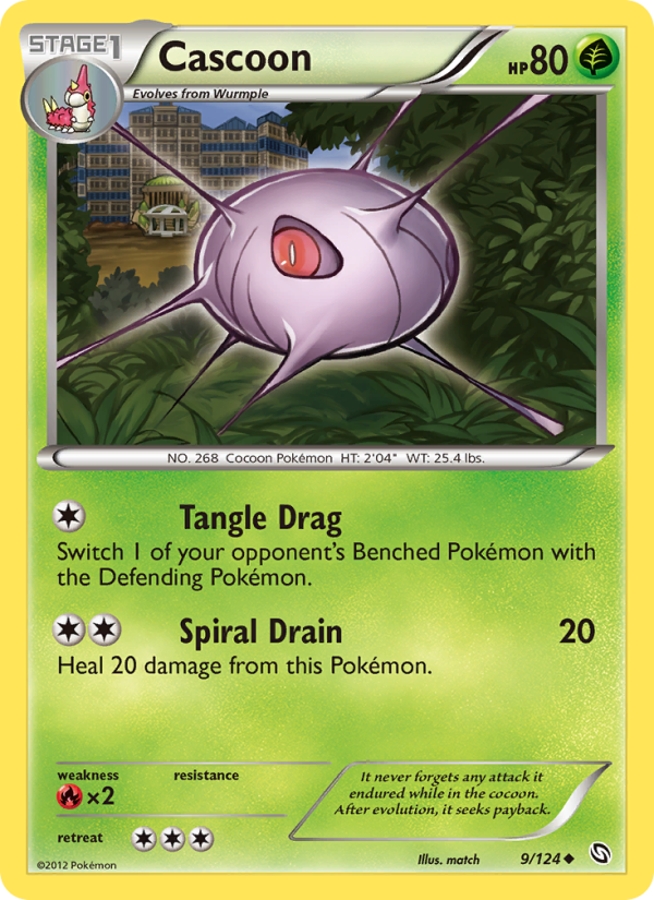 Cascoon - Pokémon TCG Card