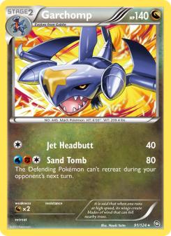 Garchomp - pokemon TCG Card
