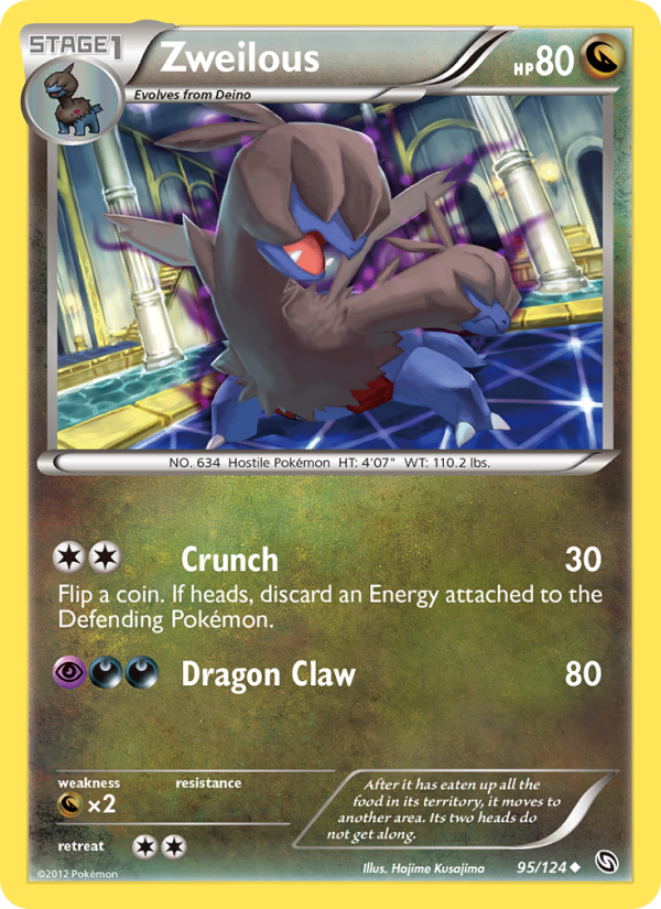 Zweilous - Pokémon TCG Card