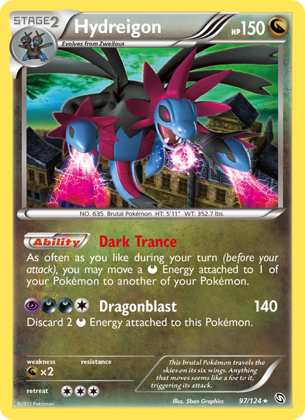 Hydreigon - Pokémon TCG Card