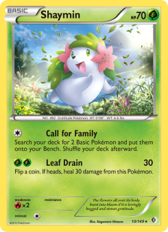 Shaymin - pokemon TCG Card