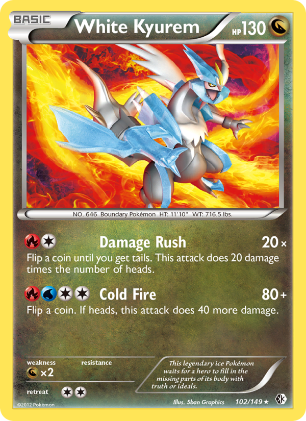 White Kyurem - Pokémon TCG Card
