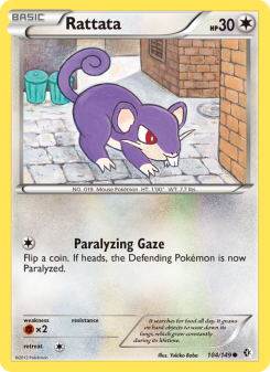 Rattata - pokemon TCG Card