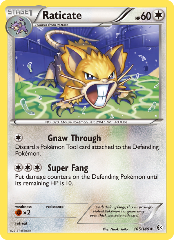 Raticate - Pokémon TCG Card