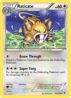 Raticate - pokemon TCG Card