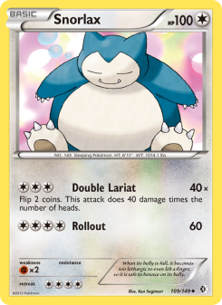Snorlax - pokemon TCG Card