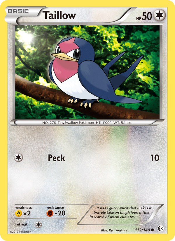 Taillow - Pokémon TCG Card