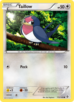 Taillow - pokemon TCG Card