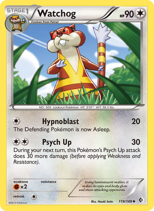 Watchog - Pokémon TCG Card