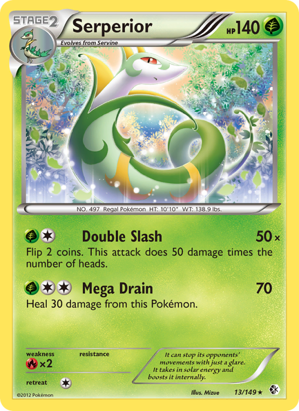 Serperior - Pokémon TCG Card