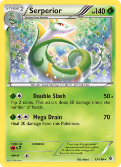 Serperior - pokemon TCG Card