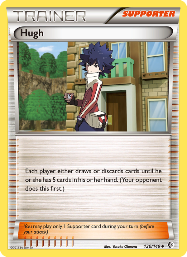 Hugh - Pokémon TCG Card