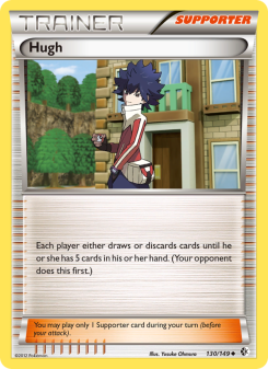 Hugh - pokemon TCG Card