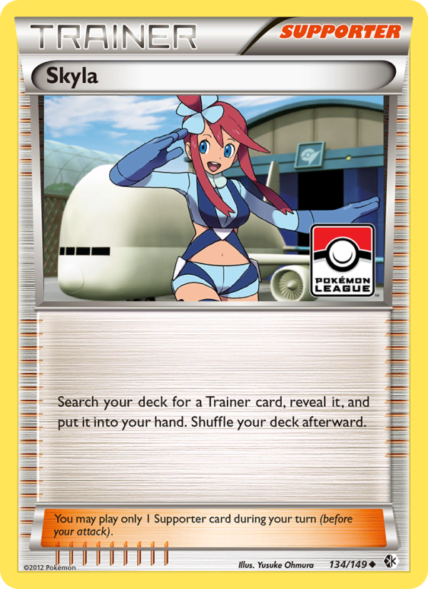 Skyla - Pokémon TCG Card
