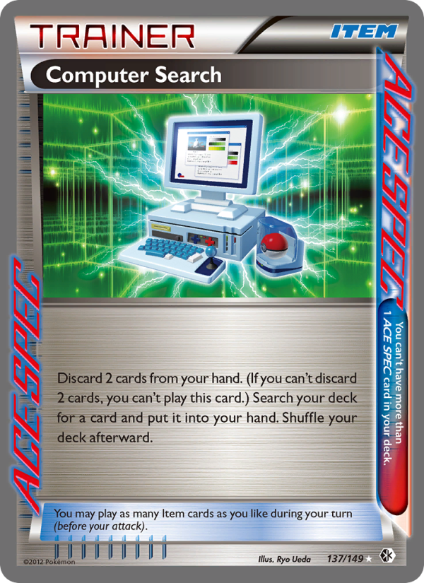 Computer Search - Pokémon TCG Card