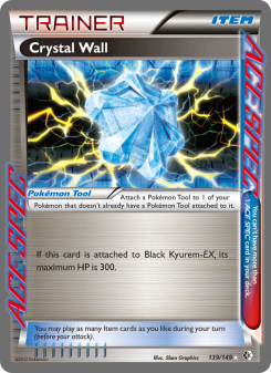 Crystal Wall - pokemon TCG Card