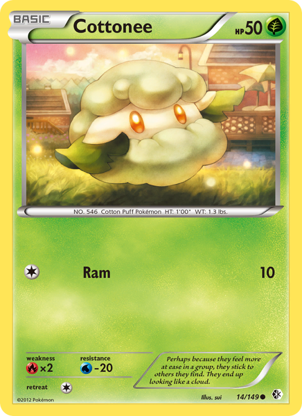 Cottonee - Pokémon TCG Card