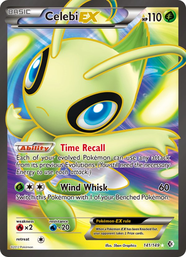 Celebi-EX - Pokémon TCG Card