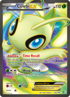 Celebi-EX - pokemon TCG Card