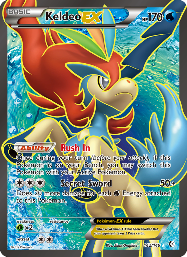 Keldeo-EX - Pokémon TCG Card