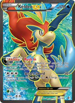 Keldeo-EX - pokemon TCG Card
