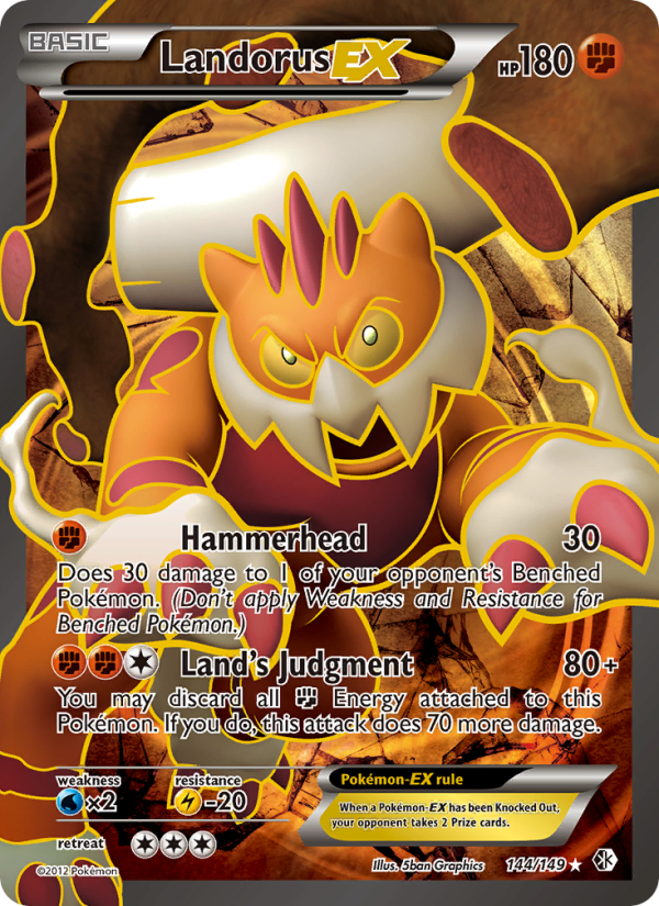 Landorus-EX - Pokémon TCG Card