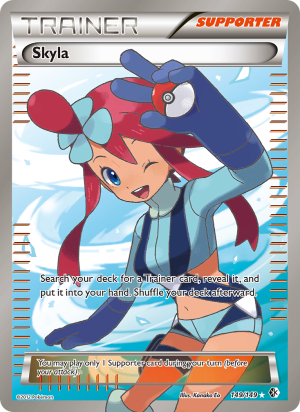 Skyla - Pokémon TCG Card