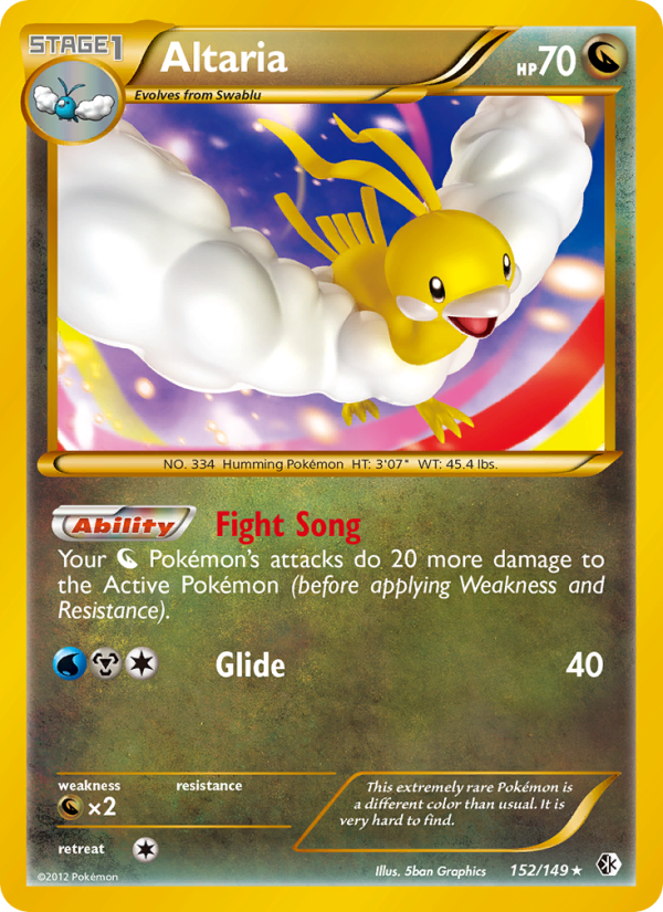 Altaria - Pokémon TCG Card