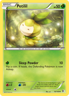 Petilil - pokemon TCG Card