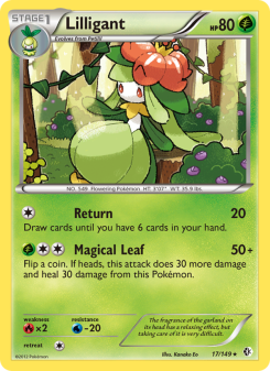 Lilligant - pokemon TCG Card
