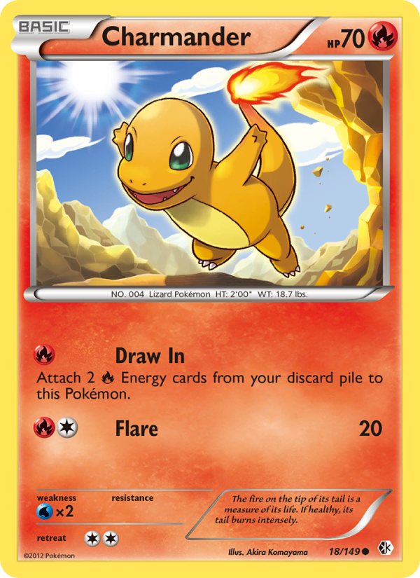Charmander - Pokémon TCG Card