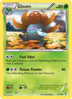Gloom - pokemon TCG Card