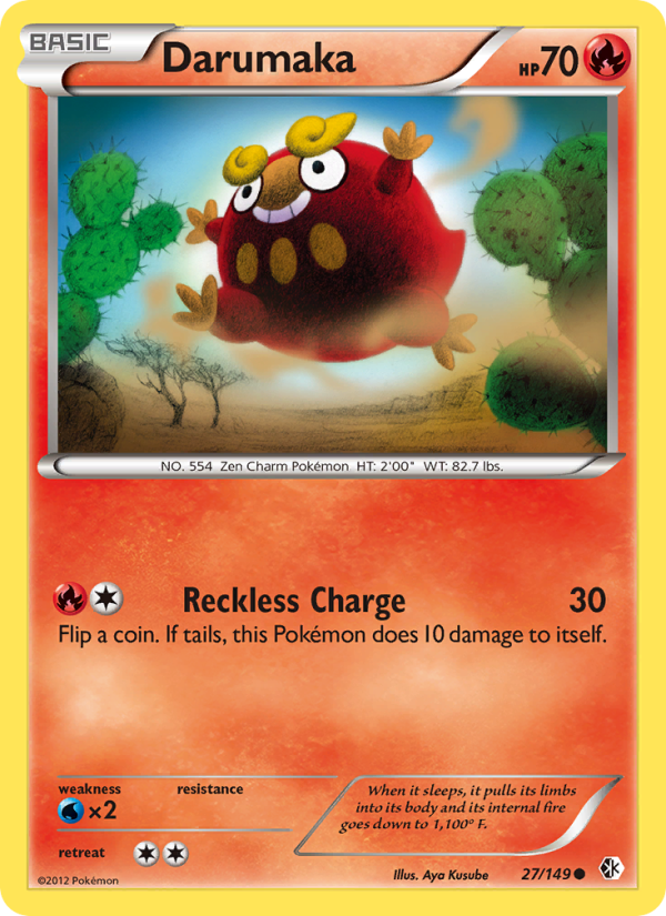 Darumaka - Pokémon TCG Card