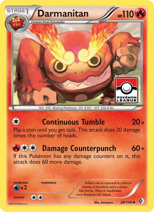 Darmanitan - Pokémon TCG Card