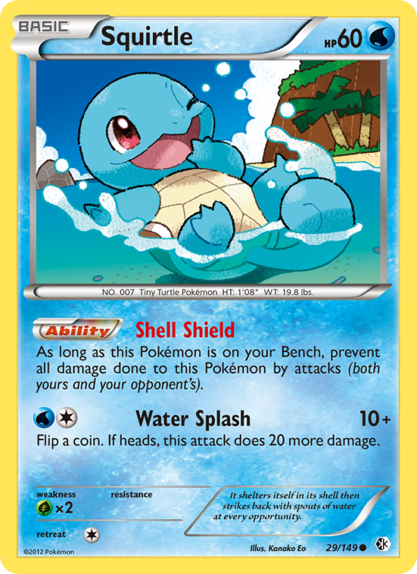 Squirtle - Pokémon TCG Card