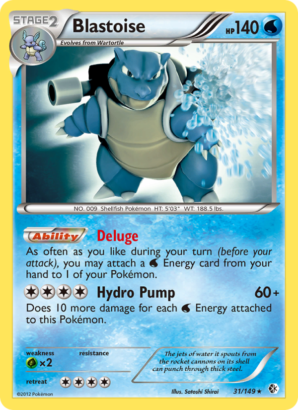 Blastoise - Pokémon TCG Card
