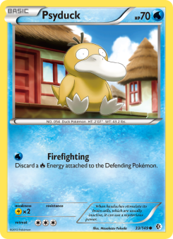 Psyduck - pokemon TCG Card