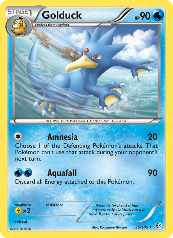 Golduck - Pokémon TCG Card