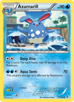 Azumarill - pokemon TCG Card