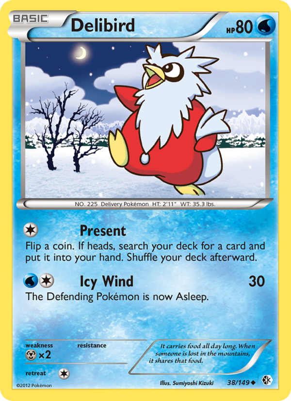 Delibird - Pokémon TCG Card