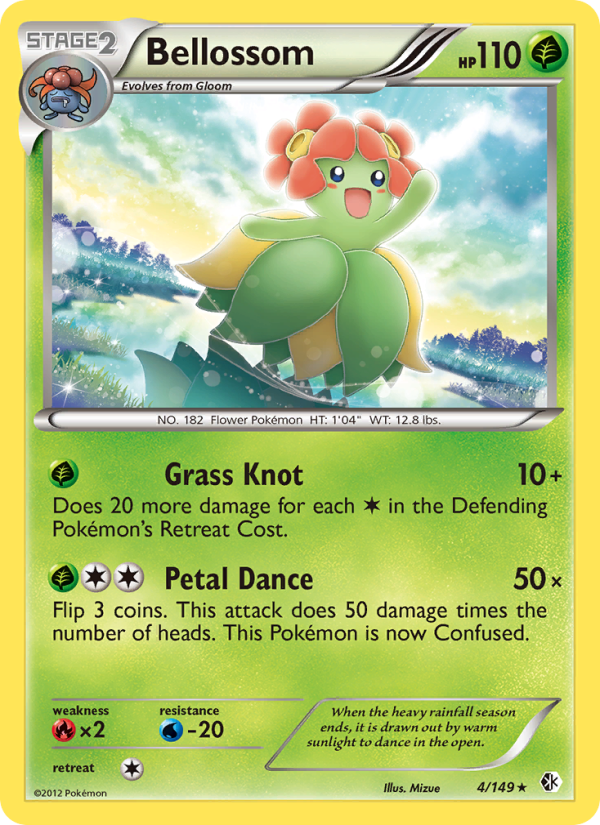 Bellossom - Pokémon TCG Card