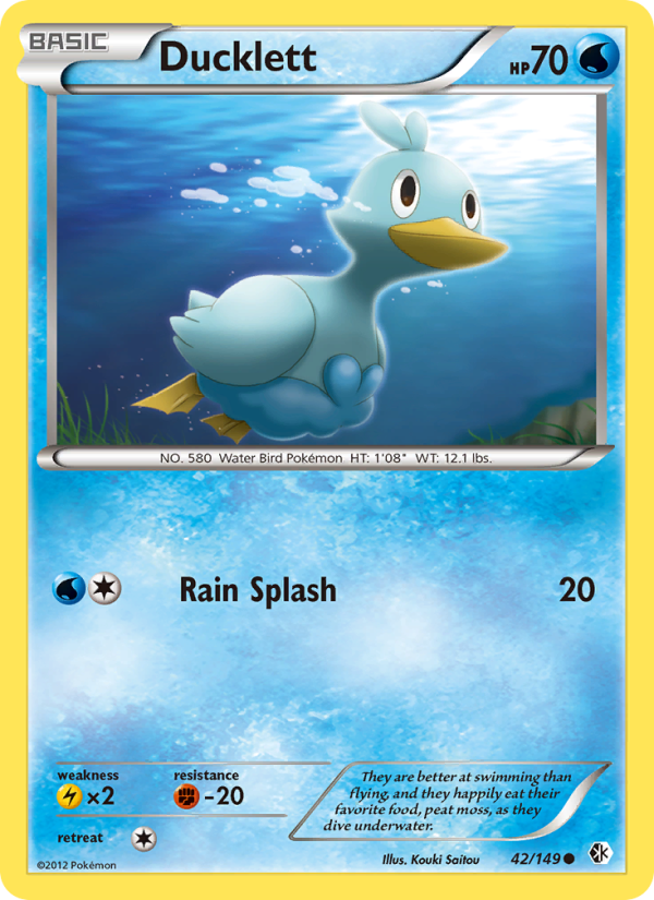 Ducklett - Pokémon TCG Card