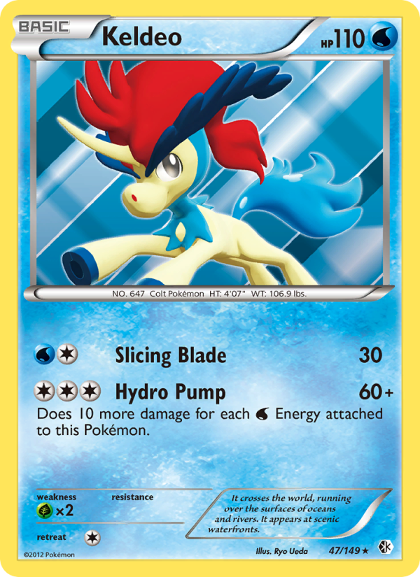 Keldeo - Pokémon TCG Card