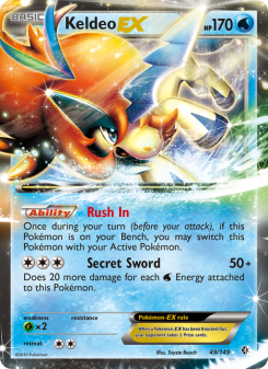 Keldeo-EX - pokemon TCG Card