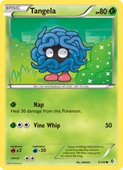 Tangela - pokemon TCG Card