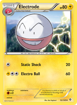 Electrode - pokemon TCG Card