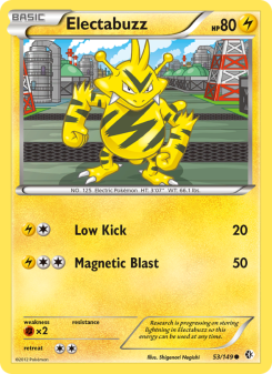 Electabuzz - pokemon TCG Card