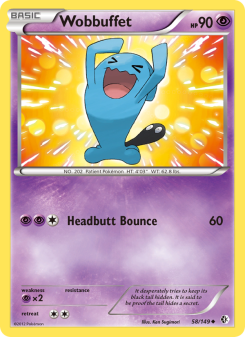 Wobbuffet - pokemon TCG Card