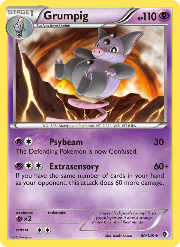 Grumpig - Pokémon TCG Card